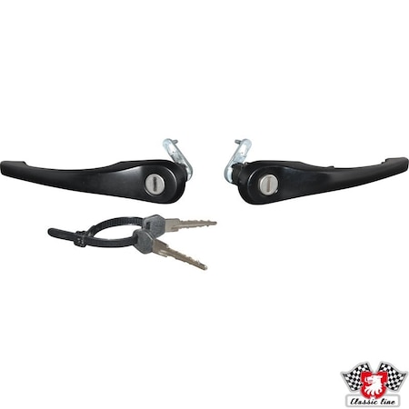 Dansk Door Handle Set, 1687100810 1687100810